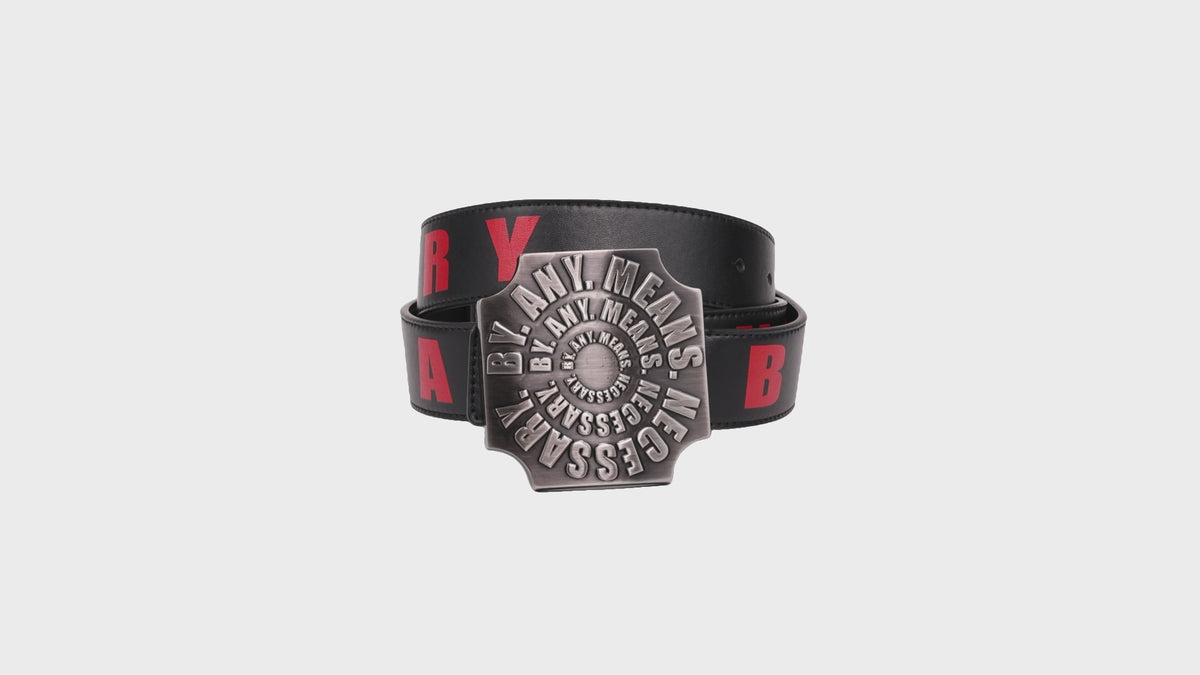 Black & Red Signature Strap