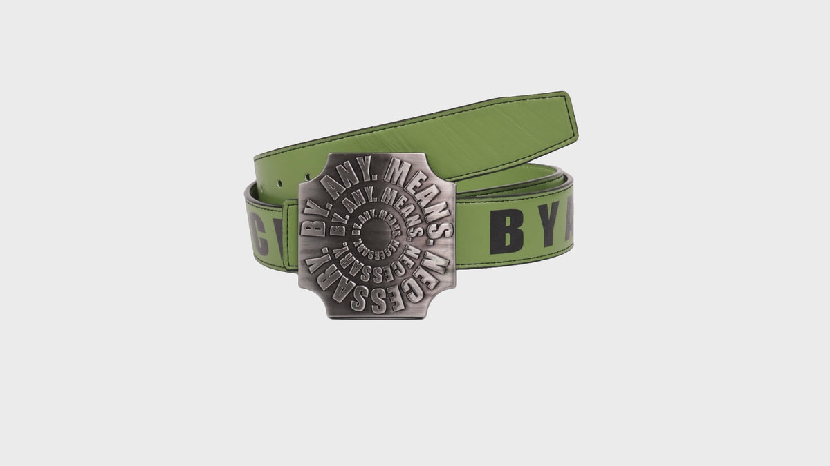 Green & Black Signature Strap